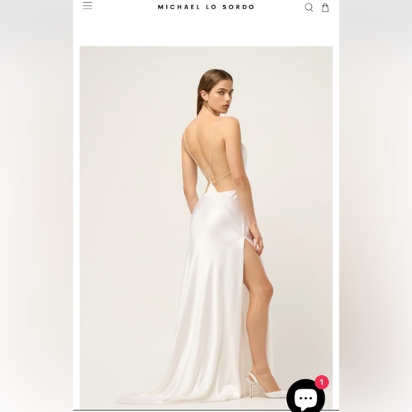 Michael Lo Sordo Wedding Dress ~ US size 4 - Picture 3 of 6